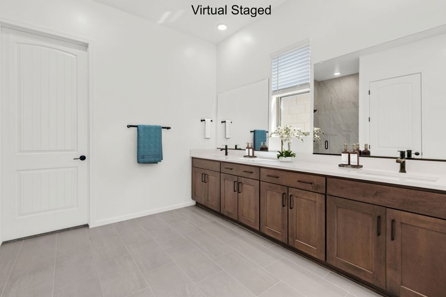 Furnished interior view inside a new home in Saguaro Reserve II, Marana (Image 8).