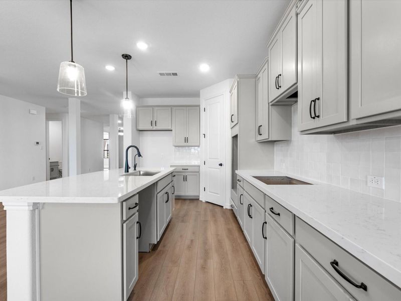 Furnished interior view inside a new home in Austin Point, Richmond (Image 9).