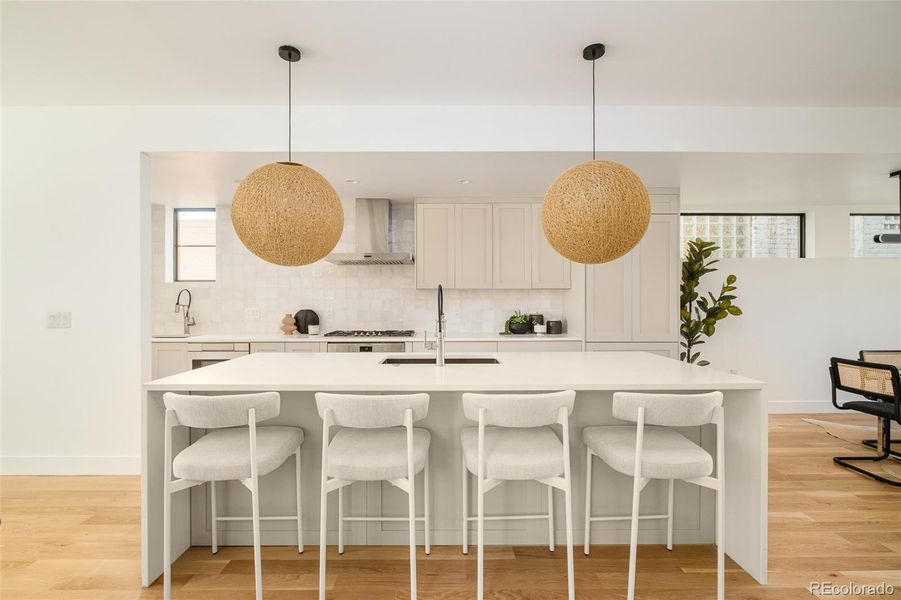 Furnished interior view inside a new home in , Denver (Image 6). Furnished interior view inside a new home in , Denver (Image 6).