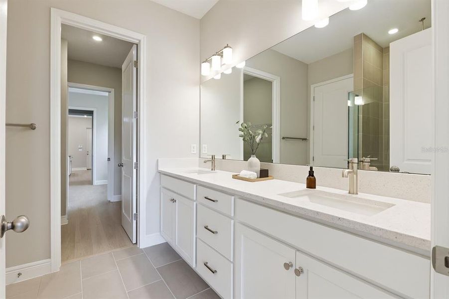 Furnished interior view inside a new home in Weslyn Park at Sunbridge (Craft Homes), St. Cloud (Image 7).