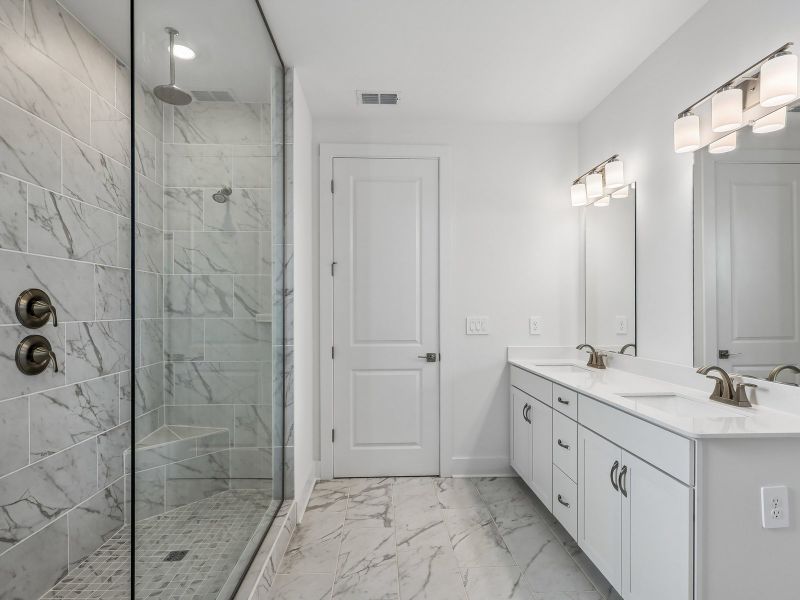 Furnished interior view inside a new home in Station Hill - Estate Series, Franklin (Image 6).