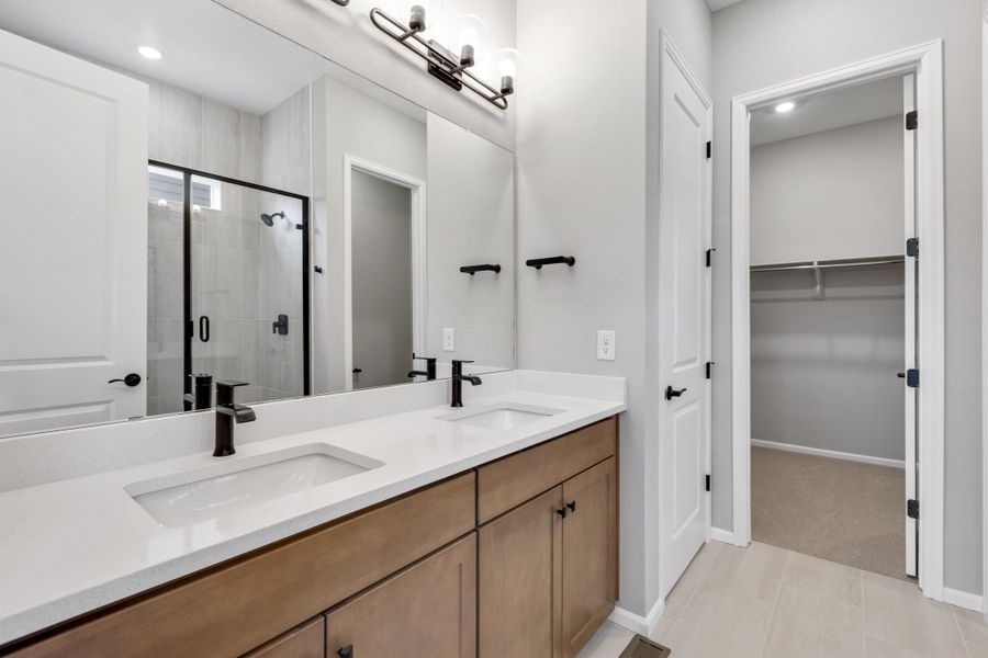 Furnished interior view inside a new home in The Manors Collection at Golden Overlook, Golden (Image 8).