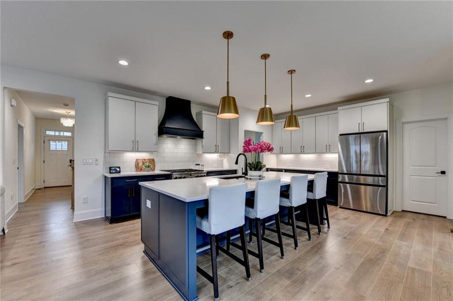 Furnished interior view inside a new home in , Woodstock (Image 48).