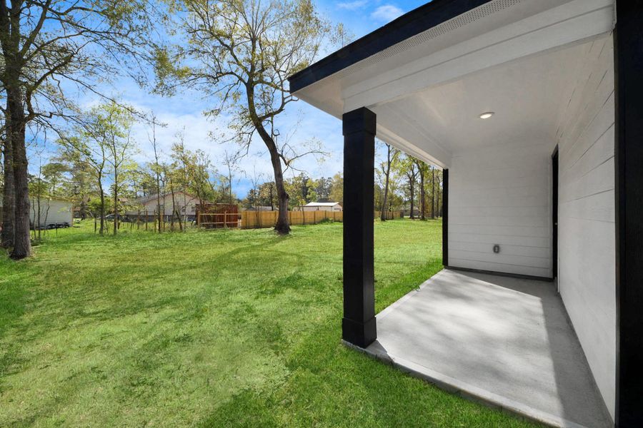 Exterior details and patio area of a home in , Cleveland (Image 4).