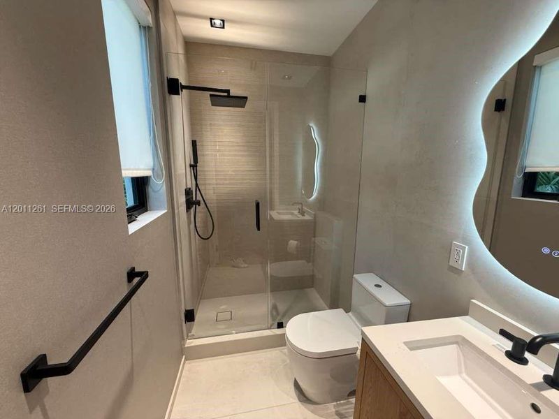 Furnished interior view inside a new home in , Miami (Image 12).