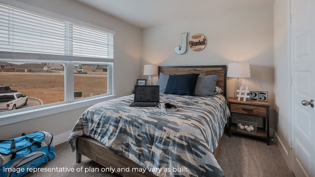 Representative furnished interior of a home built from the The Naples by D.R. Horton in Veranda, San Antonio (Image 17).