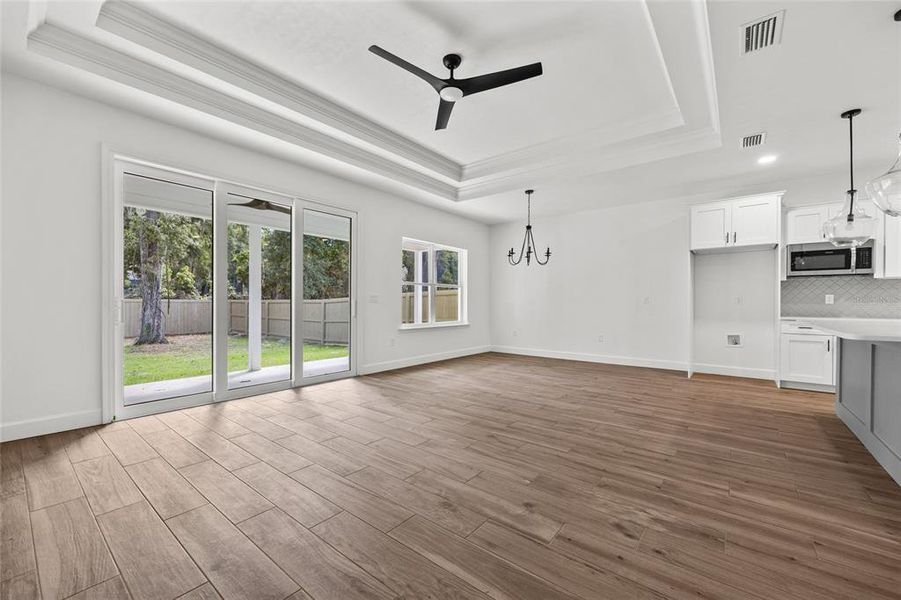 Spacious, unfurnished interior of a new home in Grand Oaks, Gainesville (Image 22).