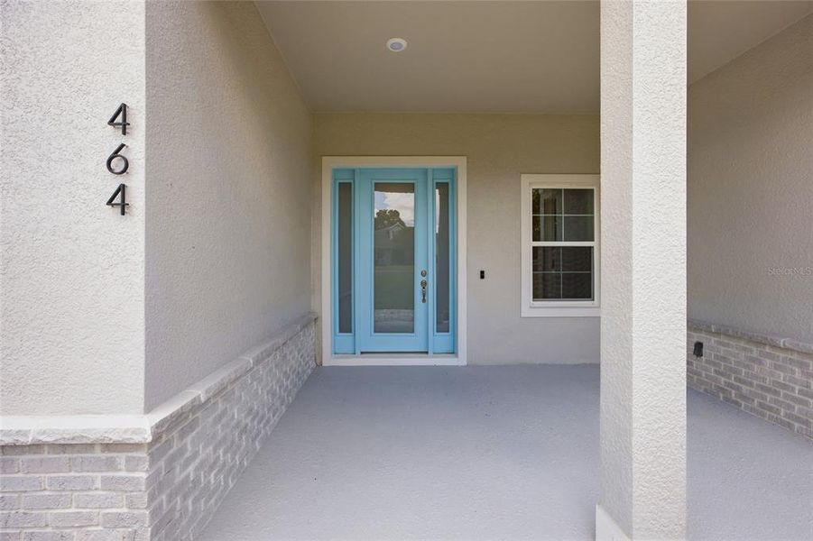 Exterior details and patio area of a home in , Inverness (Image 30).