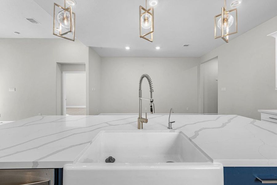 Close-up of interior finishes inside a home in , Humble (Image 13).