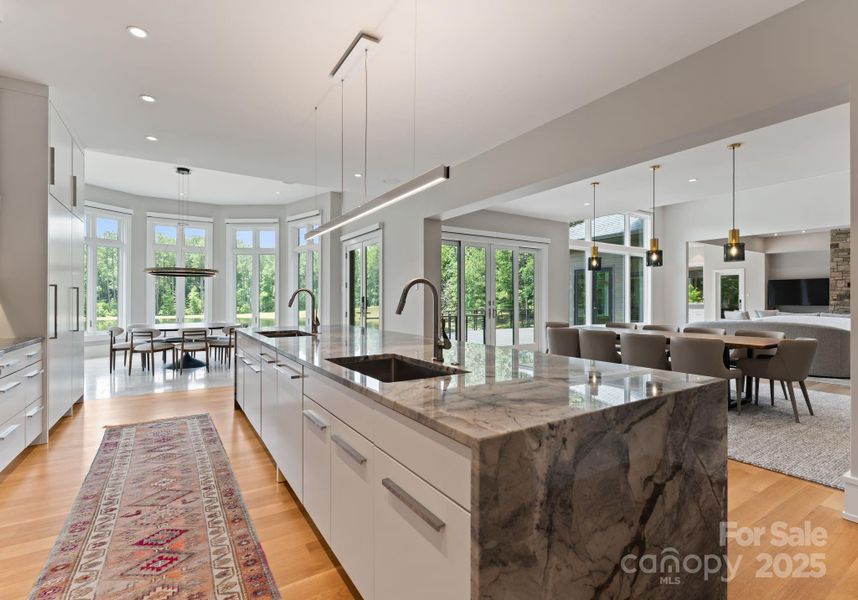 Furnished interior view inside a new home in , Pinehurst (Image 8).