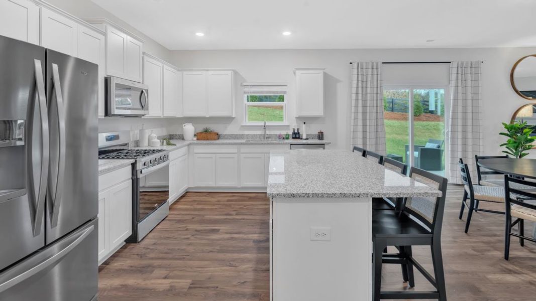 Furnished interior view inside a new home in Mary's Pointe, Clinton (Image 4).