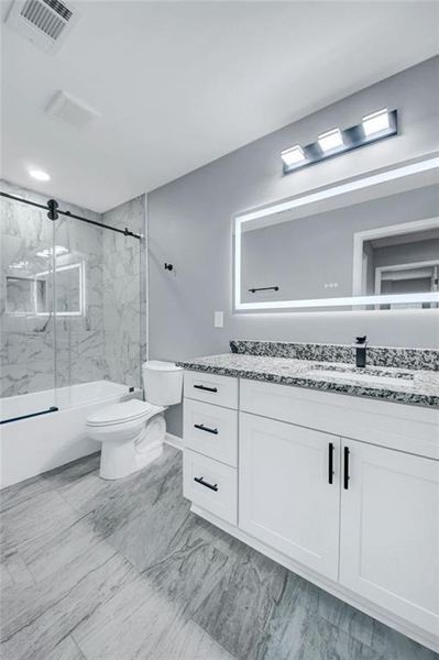 Furnished interior view inside a new home in , Austell (Image 6).