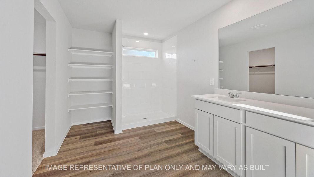 Furnished interior view inside a new home in Midtown Reserve, College Station (Image 4).