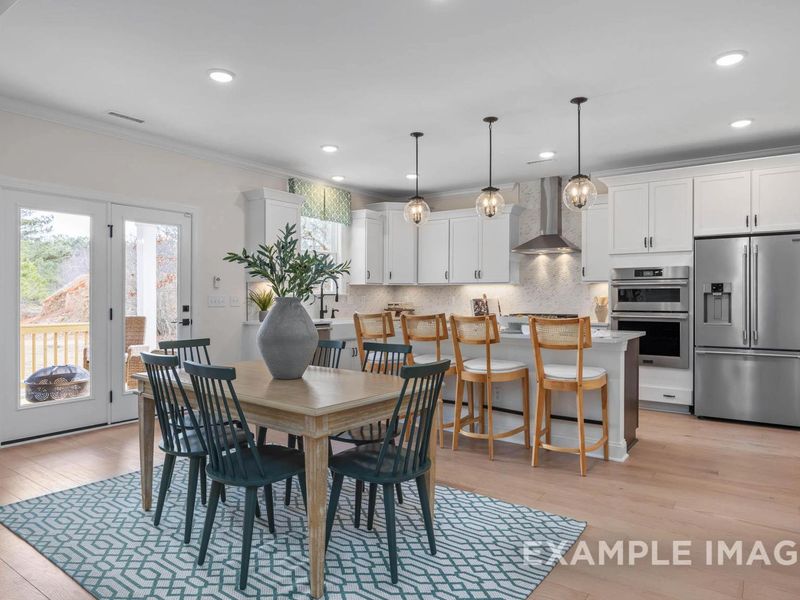 Furnished interior view inside a new home in Tobacco Road, Angier (Image 9). Furnished interior view inside a new home in Tobacco Road, Angier (Image 9).
