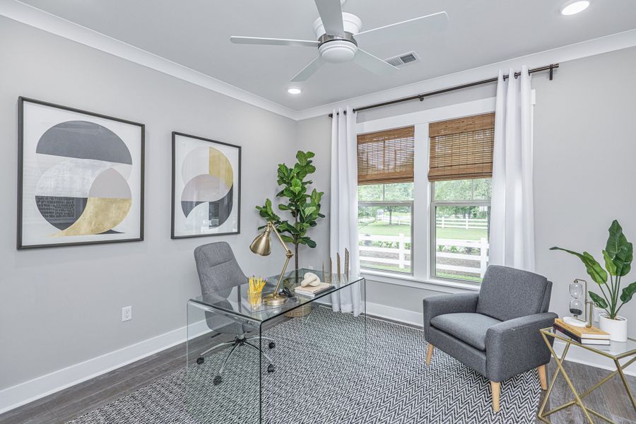 Furnished interior view inside a new home in Central Estates, Summerville (Image 17).