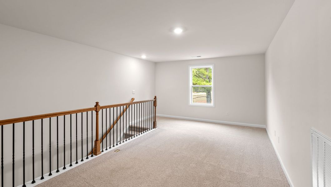Representative unfurnished interior of a home built from the AZALEA by D.R. Horton in Whitehawk Meadows, Travelers Rest (Image 24).