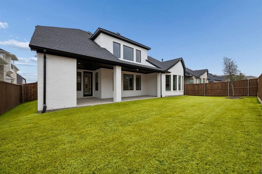 Exterior details and patio area of a home in , Wylie (Image 26). Exterior details and patio area of a home in , Wylie (Image 26).