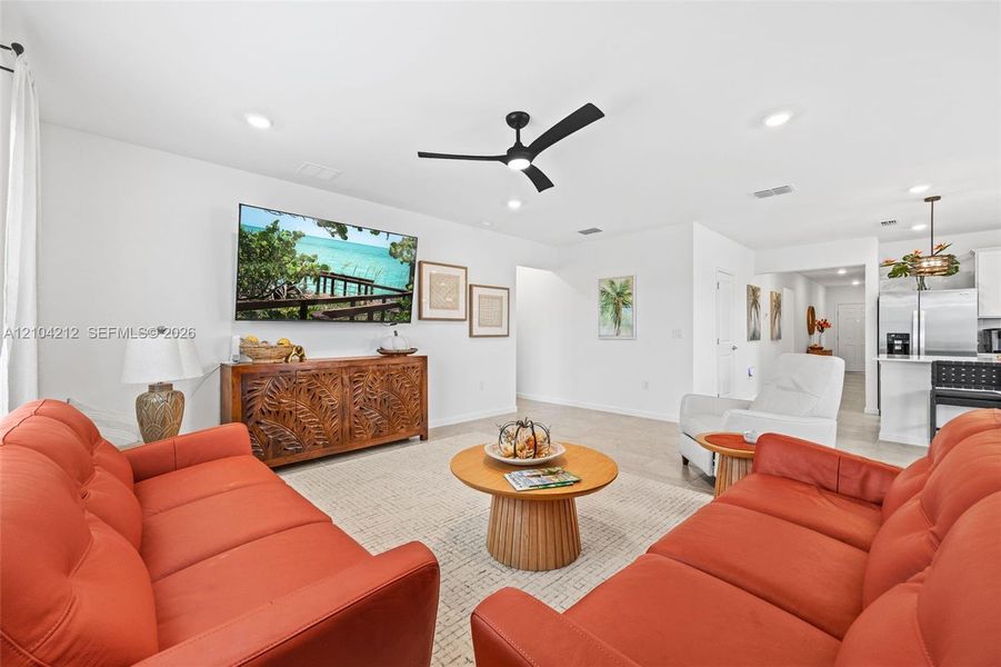 Furnished interior view inside a new home in , Labelle (Image 11).