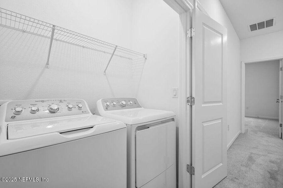 Furnished interior view inside a new home in Sabal Terrace, Jacksonville (Image 10).