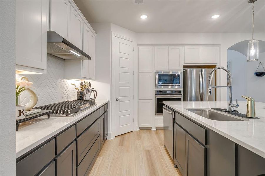 Furnished interior view inside a new home in Karis, Crowley (Image 10).