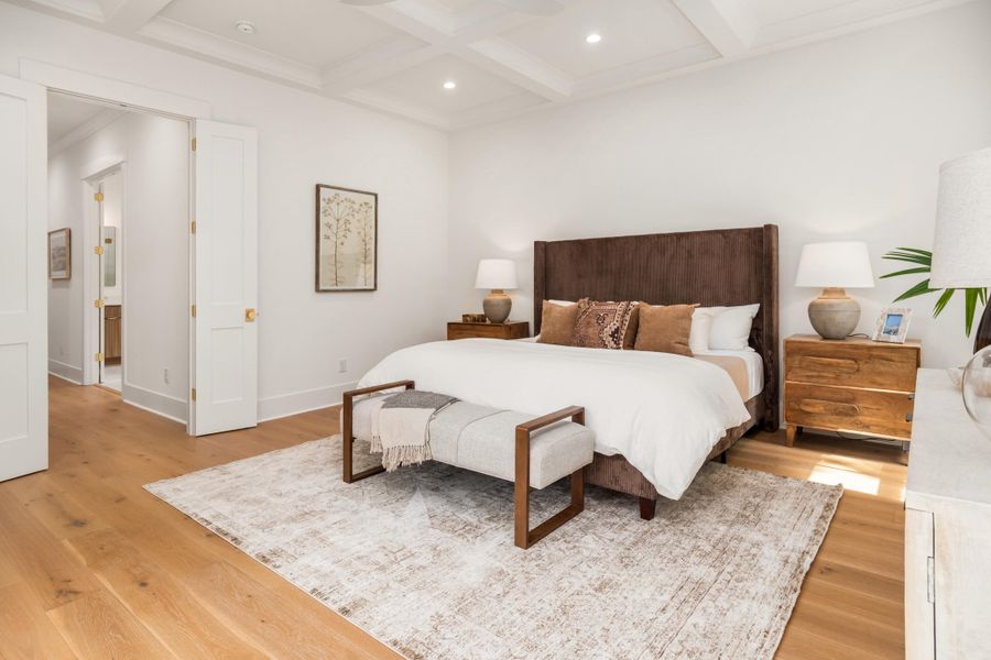 Furnished interior view inside a new home in , Mount Pleasant (Image 40).