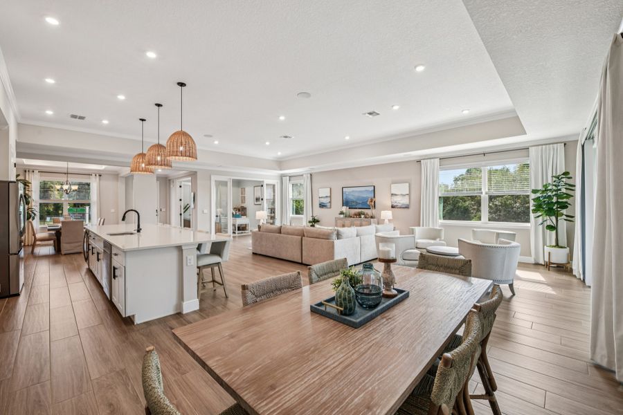 Representative furnished interior of a home built from the Sienna by Maronda Homes in North Port, North Port (Image 13).