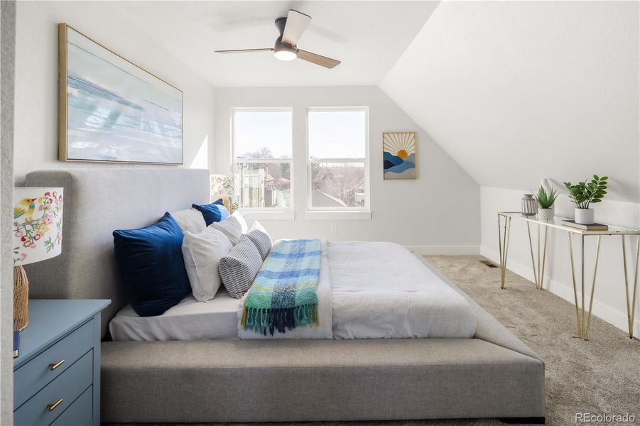 Furnished interior view inside a new home in , Denver (Image 11).