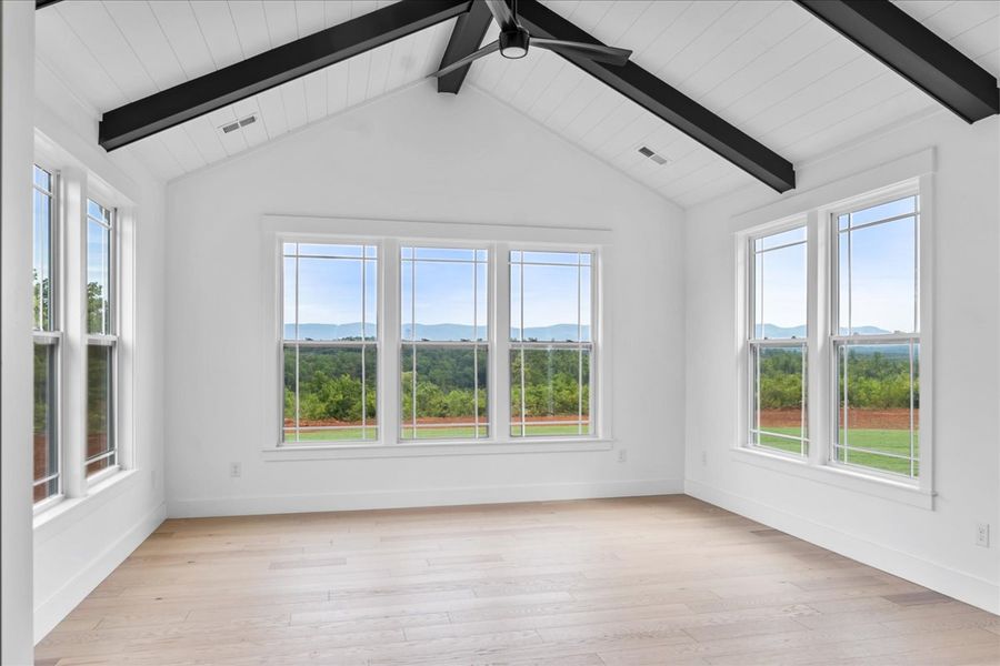 Representative unfurnished interior of a home built from the Converse Elite by Enchanted Homes in Smokey Hills, Campobello (Image 50).