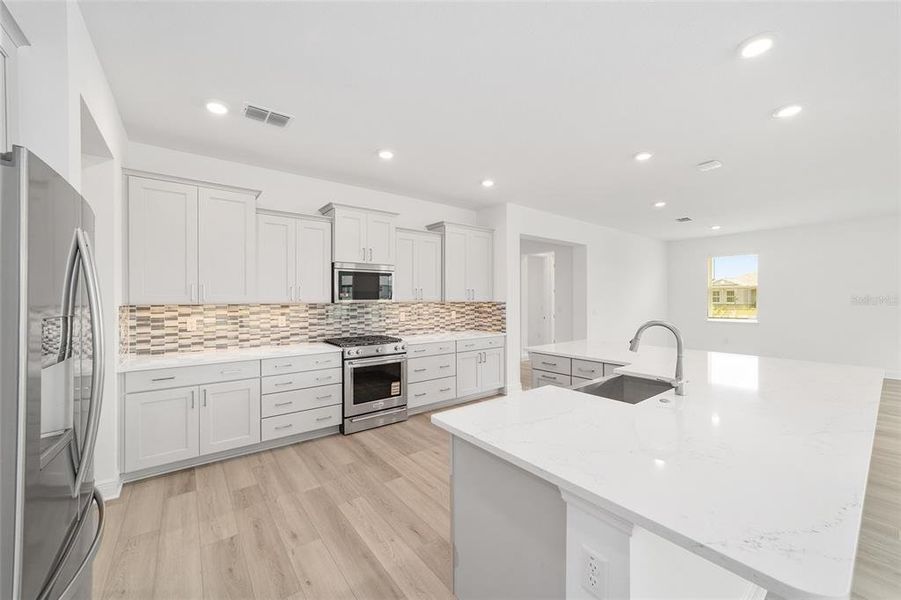 Furnished interior view inside a new home in On Top of the World Communities, Ocala (Image 9).