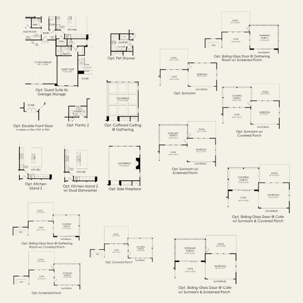 2D floor plan layout for the Fearington by John Wieland in Blume Estates, Harrisburg, NC (Image 12). 2D floor plan layout for the Fearington by John Wieland in Blume Estates, Harrisburg, NC (Image 12).