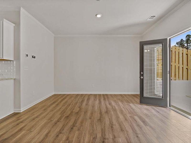Spacious, unfurnished interior of a new home in Greyton Springs Place, Buford (Image 11). Spacious, unfurnished interior of a new home in Greyton Springs Place, Buford (Image 11).