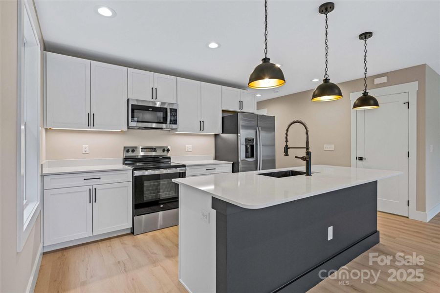 Furnished interior view inside a new home in , Asheville (Image 24).