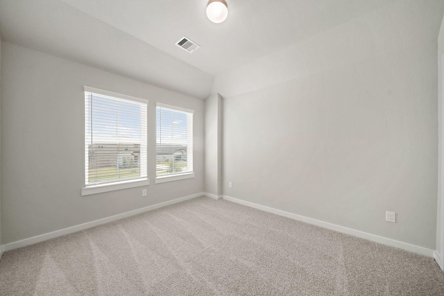 Spacious, unfurnished interior of a new home in Grand Oaks – The Cove, Houston (Image 23).