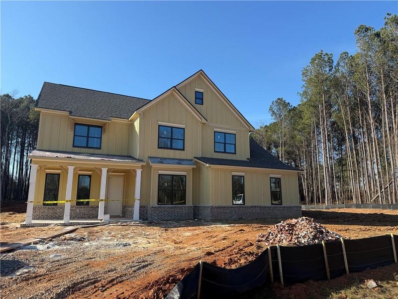 In-progress construction of a new home in The Reserve at Knollwood, Canton, GA (Image 22).