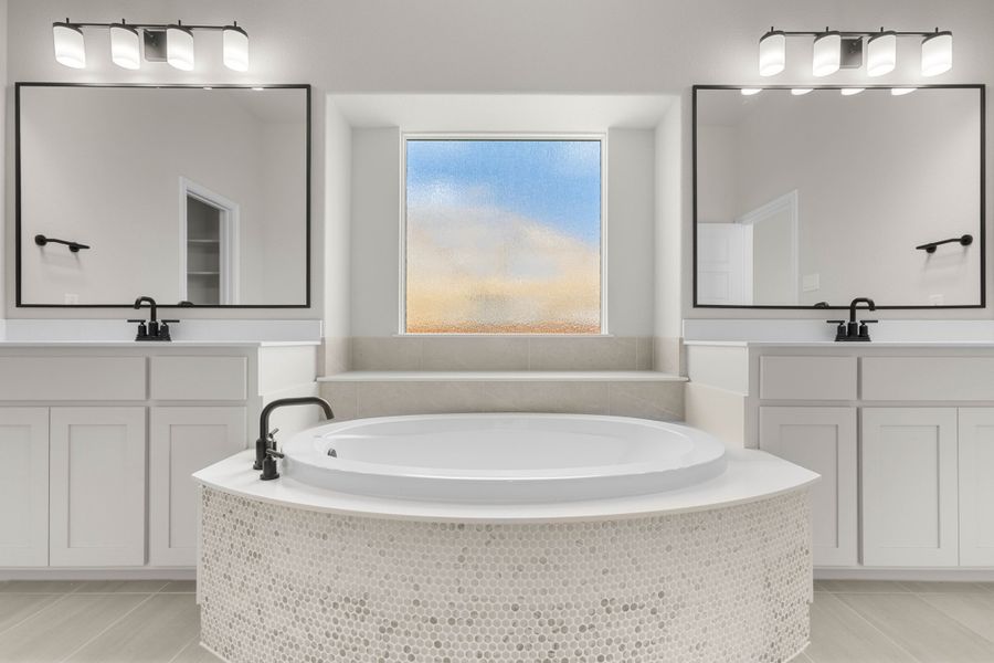 Furnished interior view inside a new home in Coyote Crossing, Godley (Image 11). Furnished interior view inside a new home in Coyote Crossing, Godley (Image 11).