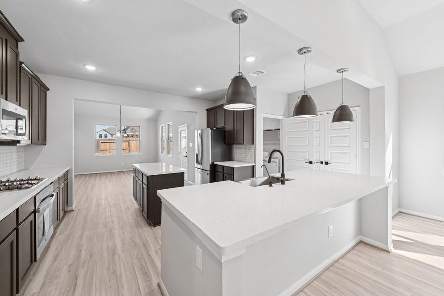 Gourmet island kitchen Gourmet island kitchen