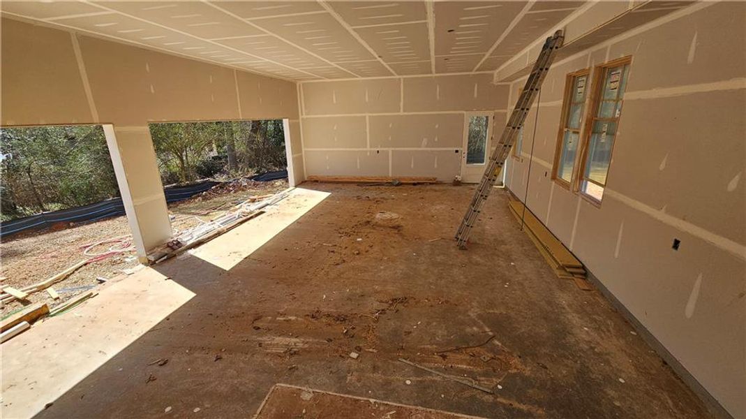 In-progress construction of a new home in , Marietta, GA (Image 10).