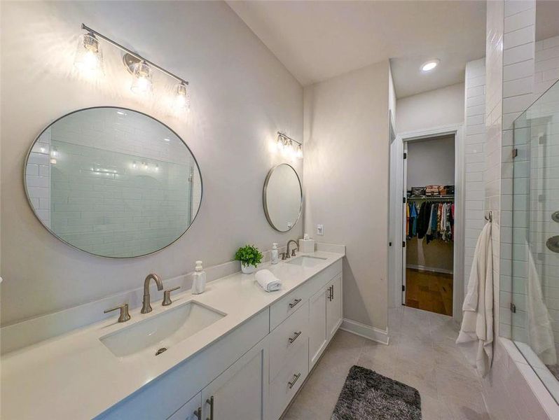 Furnished interior view inside a new home in Idylwilde, Canton (Image 40).