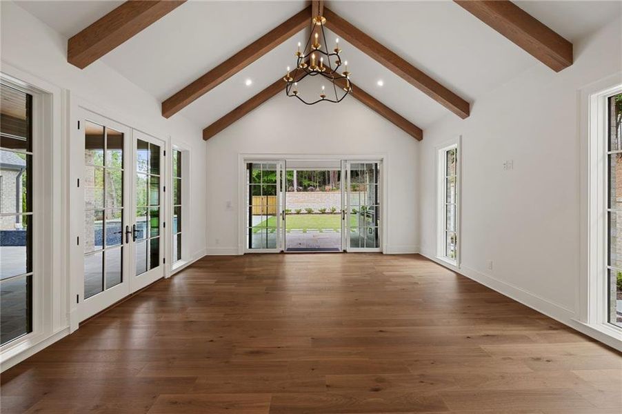 Spacious, unfurnished interior of a new home in , Atlanta (Image 23).