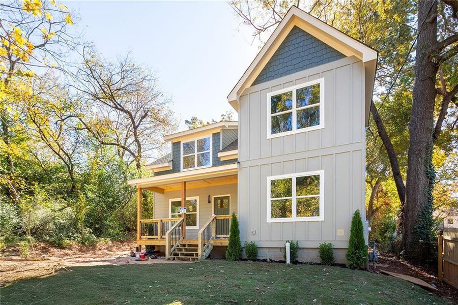 Exterior details and patio area of a home in , Decatur (Image 29).