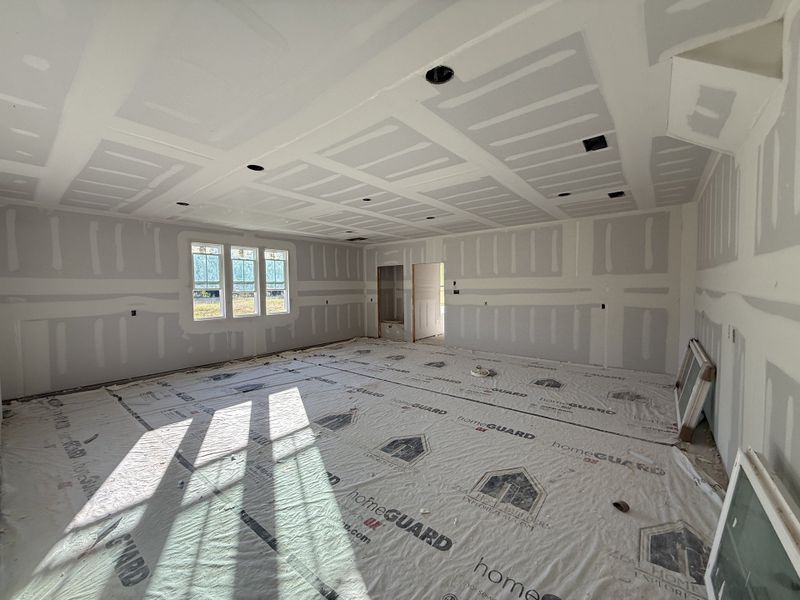 In-progress construction of a new home in Oak Water Ranch, Granbury, TX (Image 27).