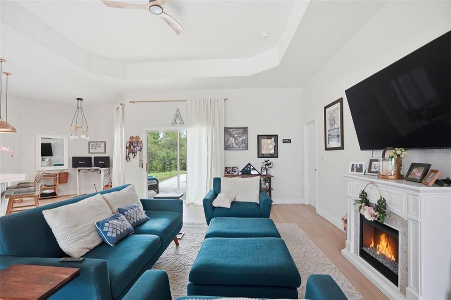 Furnished interior view inside a new home in , Weeki Wachee (Image 34).