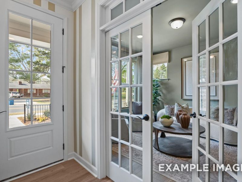 Furnished interior view inside a new home in Camden Park, Knightdale (Image 22).