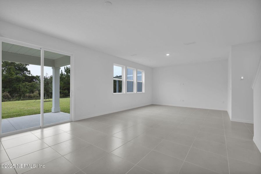 Spacious, unfurnished interior of a new home in Hyland Trail, Green Cove Springs (Image 17). Spacious, unfurnished interior of a new home in Hyland Trail, Green Cove Springs (Image 17).