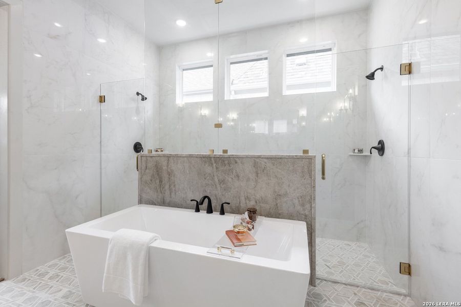 Furnished interior view inside a new home in Esperanza, Boerne (Image 27).