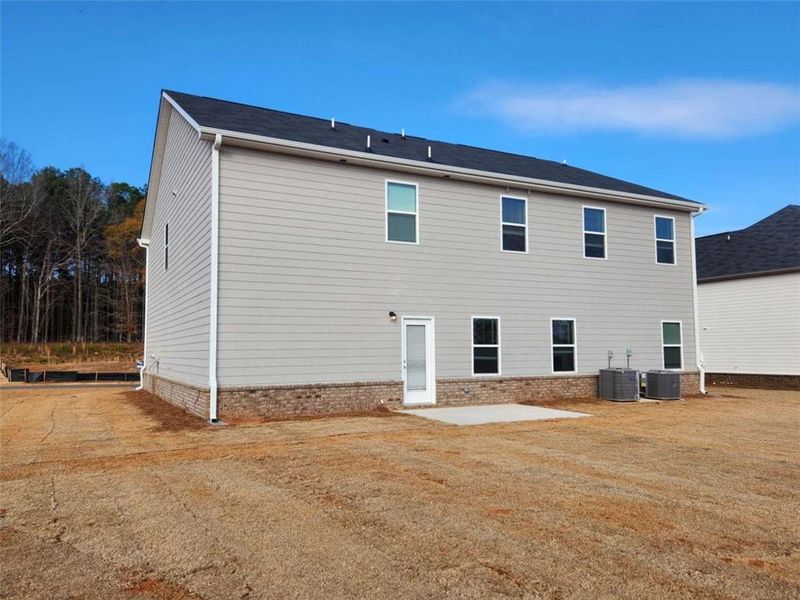 Exterior details and patio area of a home in Southern Hills, McDonough (Image 22).