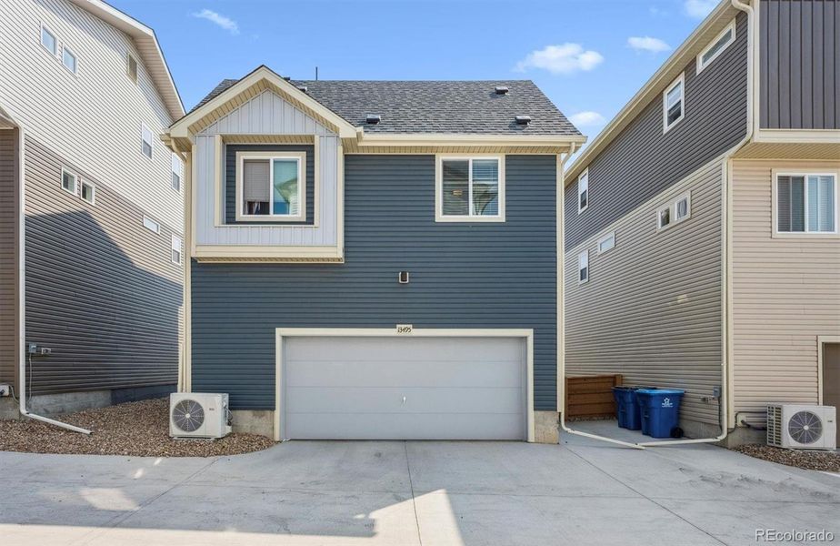 Front exterior of a new home in , Commerce City, CO, highlighting curb appeal (Image 1). Front exterior of a new home in , Commerce City, CO, highlighting curb appeal (Image 1).