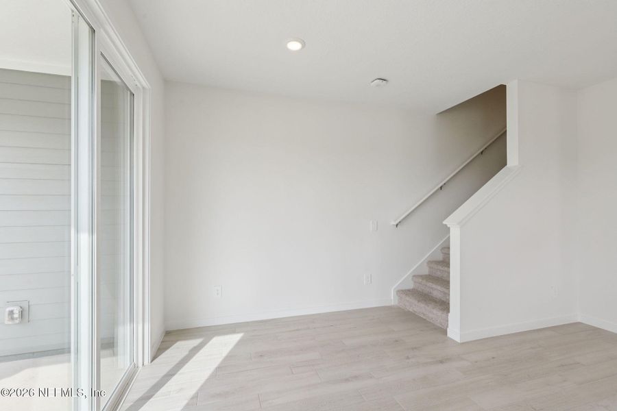 Spacious, unfurnished interior of a new home in Parkside at Shearwater, St. Augustine (Image 32).