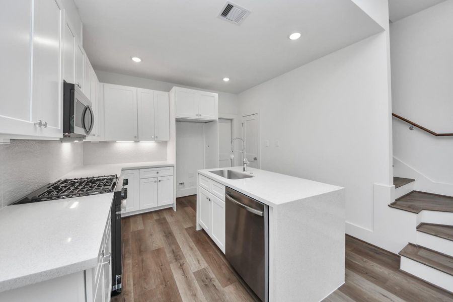 Furnished interior view inside a new home in , Houston (Image 16).