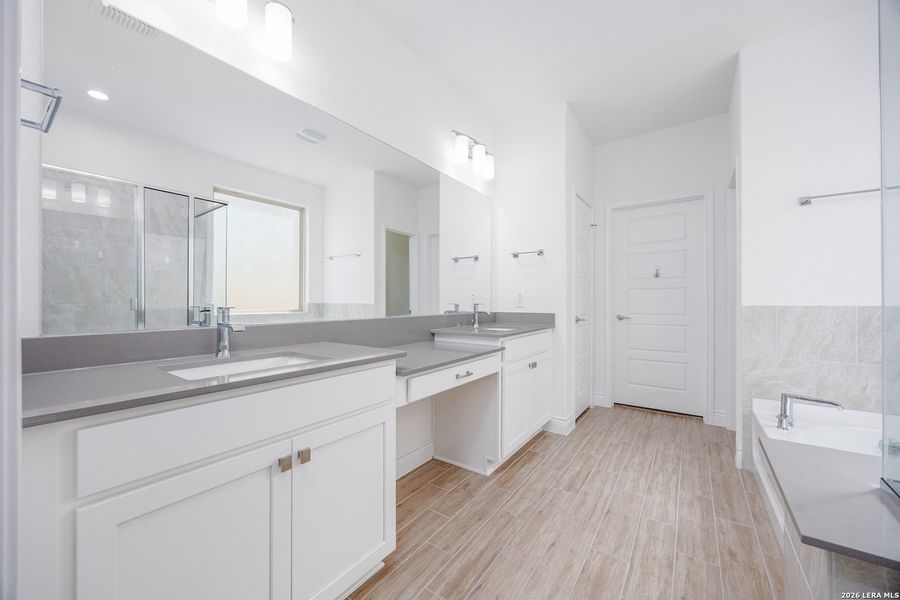 Furnished interior view inside a new home in Bison Ridge, San Antonio (Image 13).